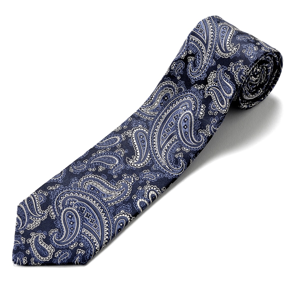 シルクジャカードペイズリーネクタイ／361187（5colors） | NECKTIE