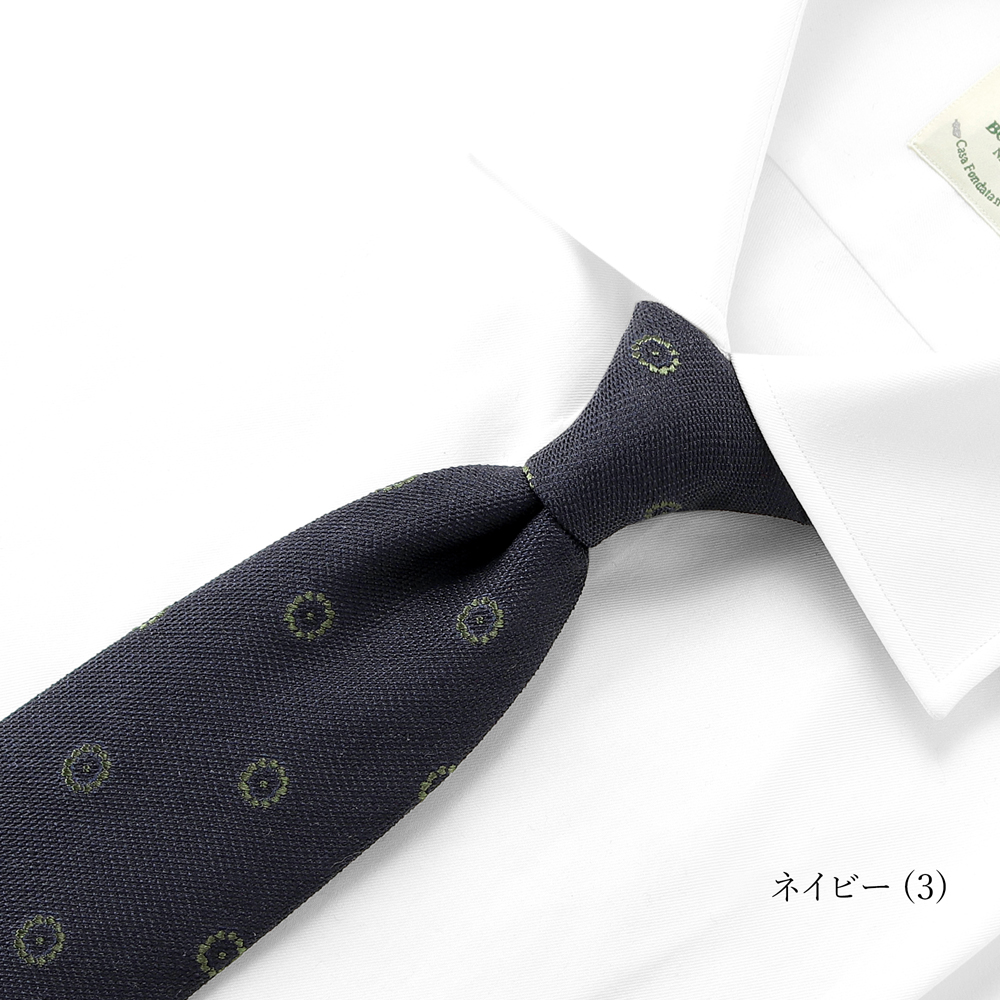 シルクジャカード小紋柄ネクタイ／351059（4colors） | NECKTIE | LUIGI BORRELLI TOKYO ONLINE  STORE（ルイジボレッリ トーキョー オンラインストア）