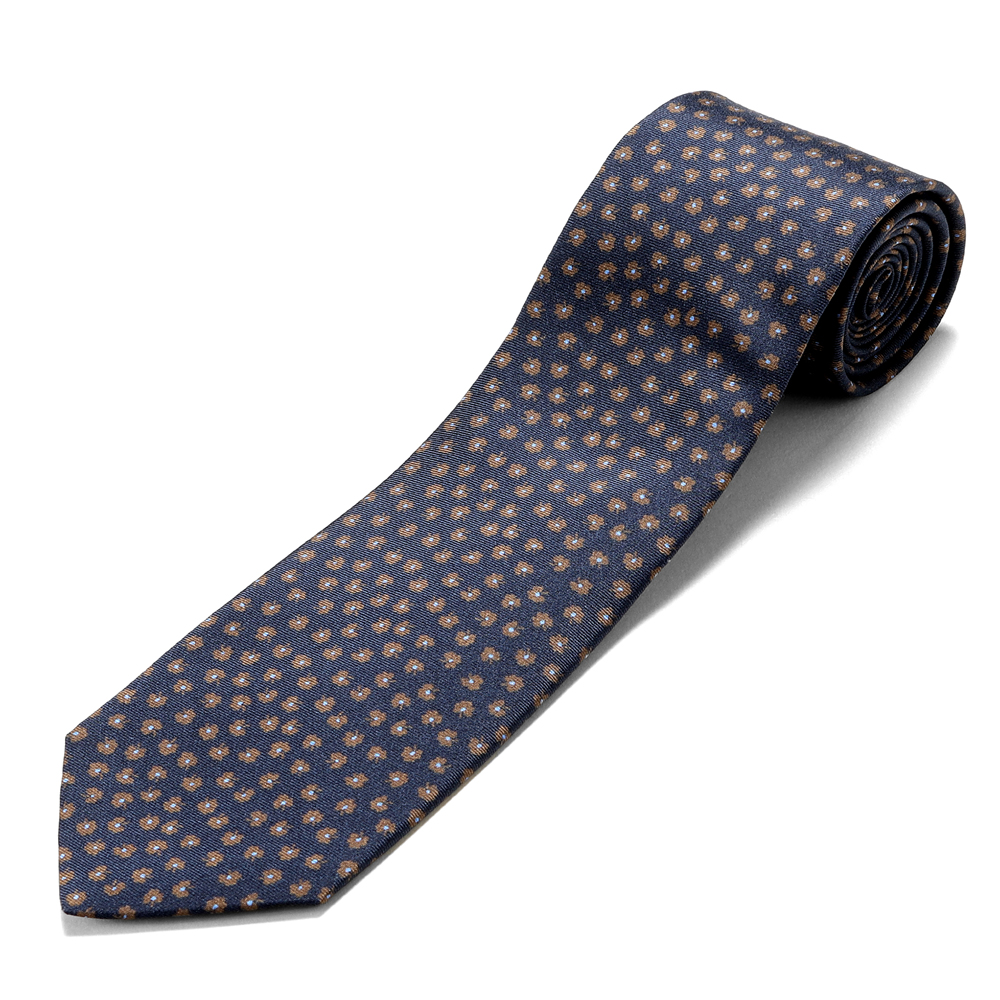 シルクプリント小花柄ネクタイ／470755（4colors） | NECKTIE | LUIGI BORRELLI TOKYO ONLINE  STORE（ルイジボレッリ トーキョー オンラインストア）