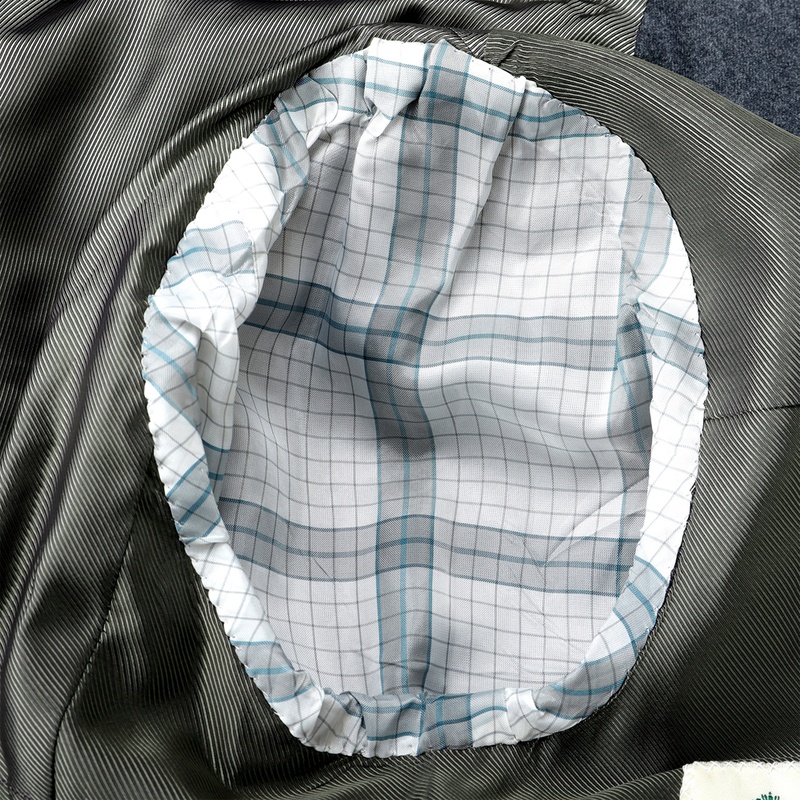 ウールライトフランネルシングルスーツ／PROCIDA（チャコールグレー