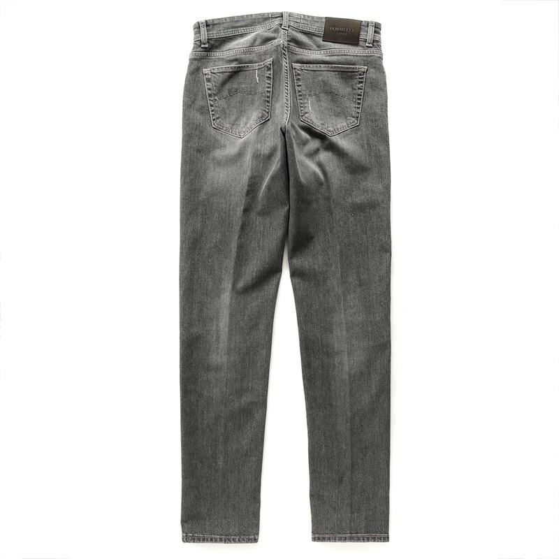 ウォッシュドコットンストレッチデニムジーンズ／CARACCIOLO／JS906