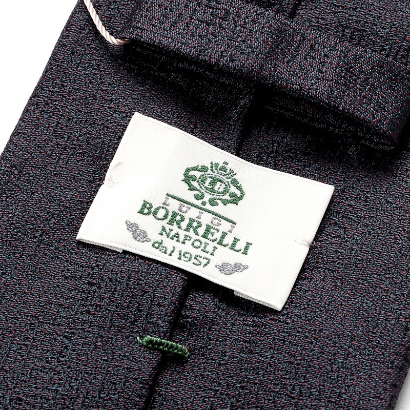 シルクジャカードメランジネクタイ／4189（ブラウン） | Silk Tie