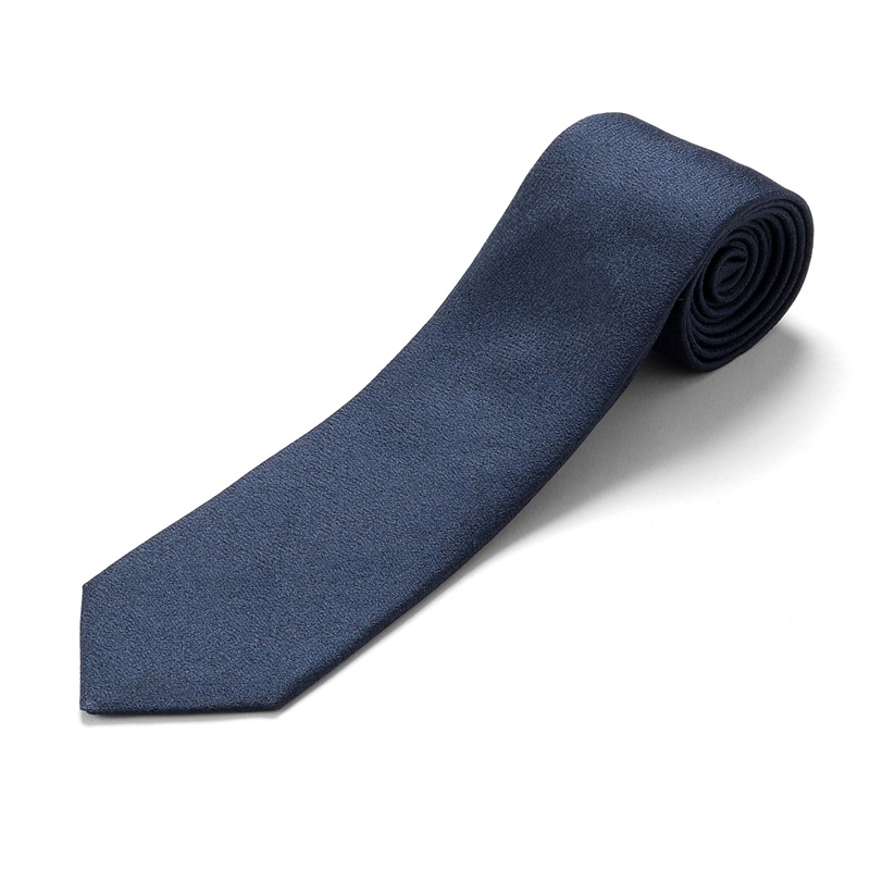 シルクジャカードメランジネクタイ／4189（ネイビー） | Silk Tie