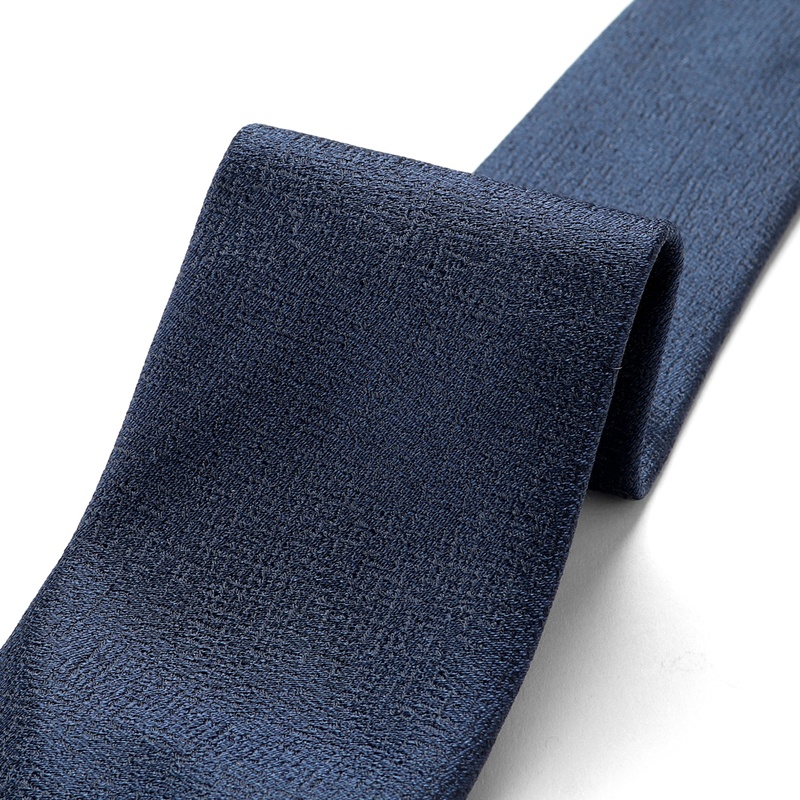シルクジャカードメランジネクタイ／4189（ネイビー） | Silk Tie