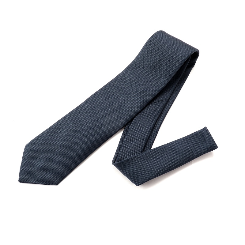 シルクホップサックソリッドネクタイ／9088（ネイビー） | Silk Tie