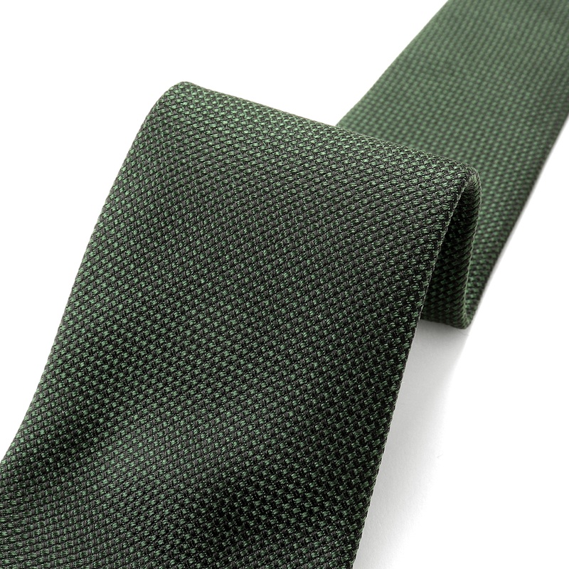 シルクホップサックソリッドネクタイ／9088（グリーン） | Silk Tie