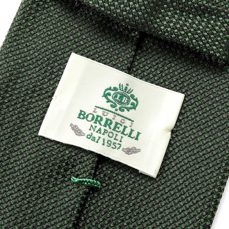 シルクホップサックソリッドネクタイ／9088（グリーン） | Silk Tie