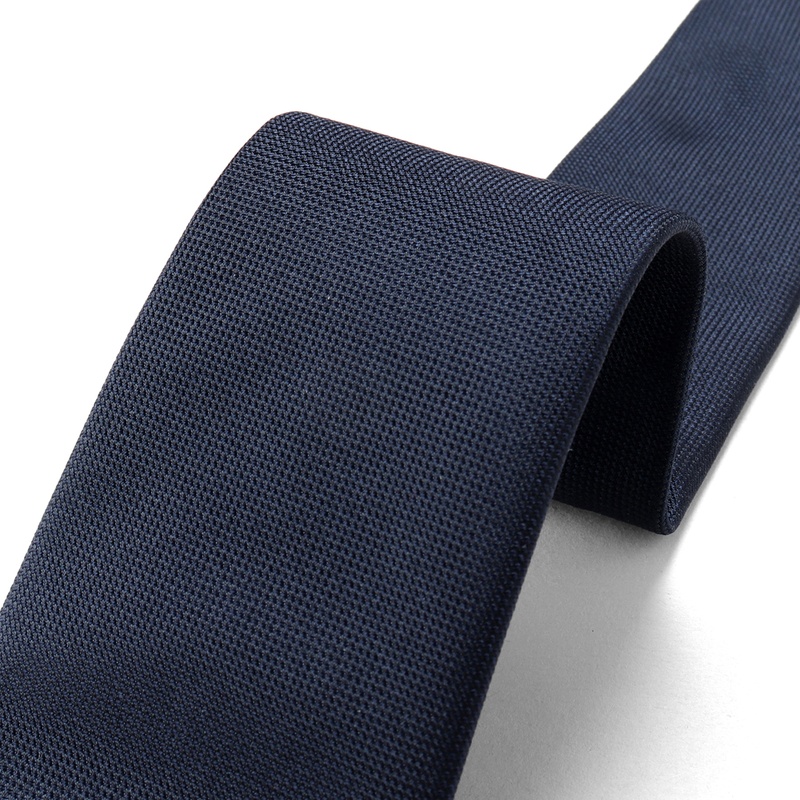 シルクホップサックソリッドネクタイ／4502072（ネイビー） | Silk Tie