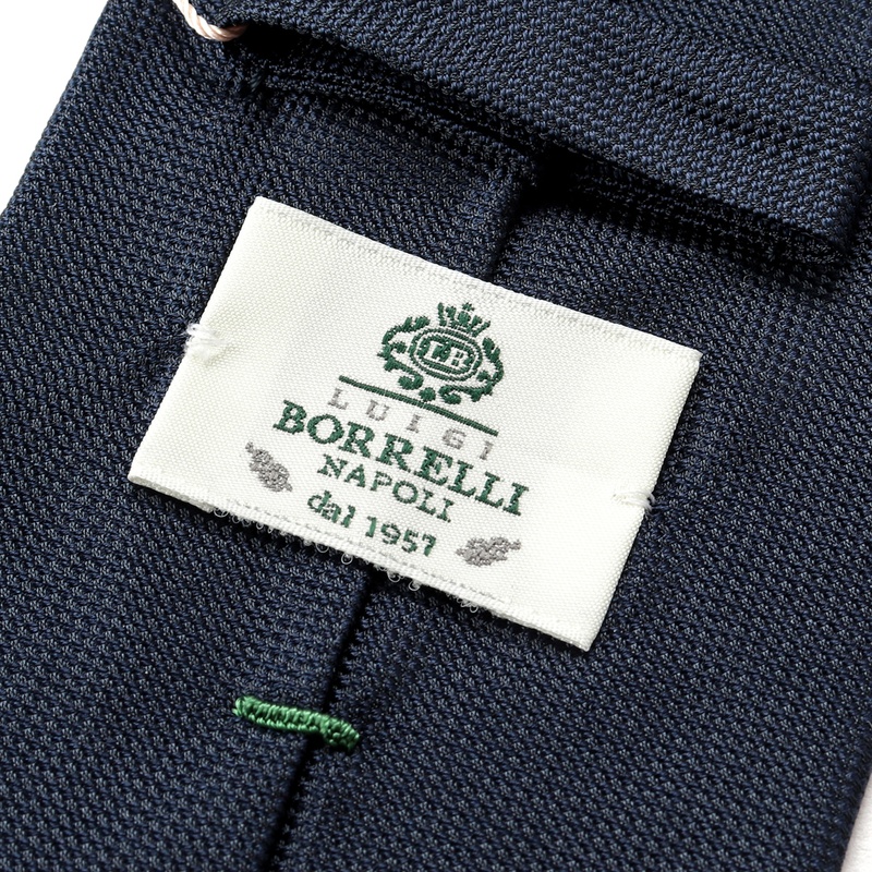 シルクホップサックソリッドネクタイ／4502072（ネイビー） | Silk Tie