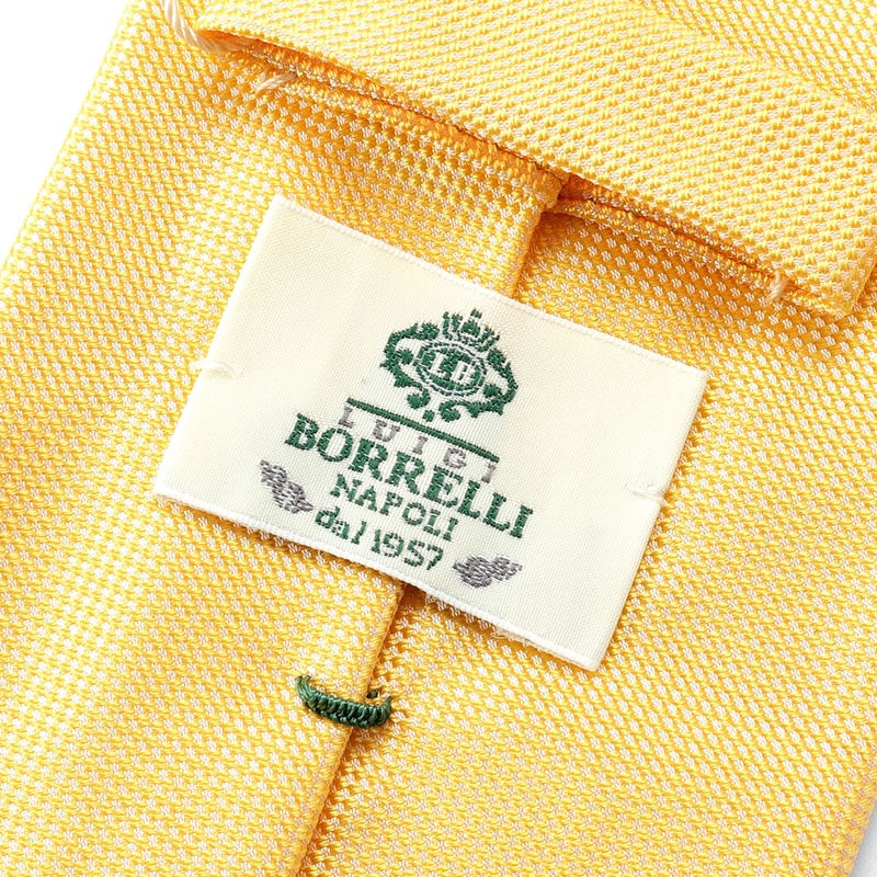 シルクホップサックソリッドネクタイ／4502072（イエロー） | Silk Tie